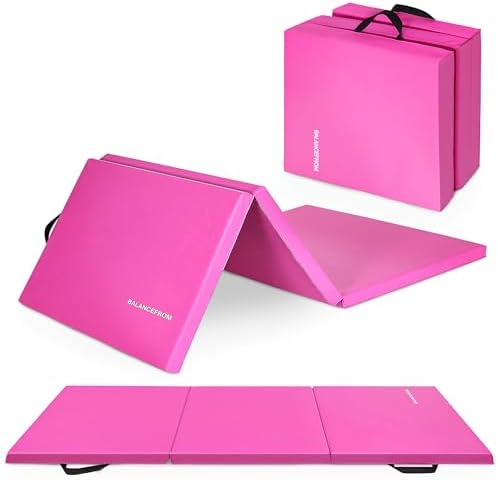 6x2 Feet 3-Panel Folding Gymnastics Mat…