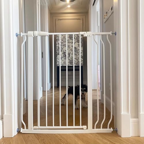 Easy Walk-Thru Baby and Pet Safety Gate