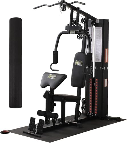 Fitness 3' x 6.5' High Density Gym Equipment Mat, Floor Protection
