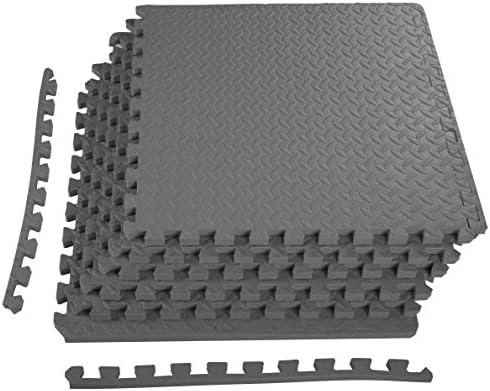 Puzzle Exercise Mat 3/4-In Thick, EVA Interlocking Foam Tiles